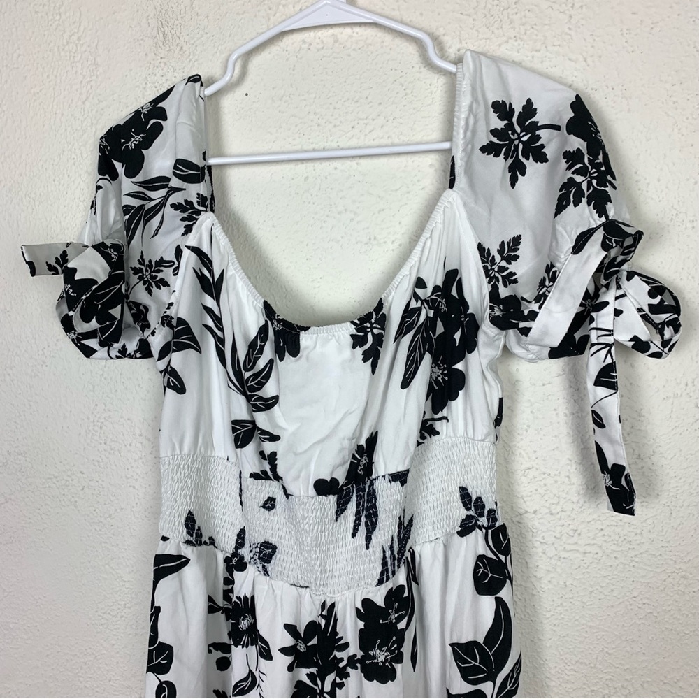 NEW Fashion Nova Violetta Jumpsuit size xl floral vacation - Picture 7 of 9